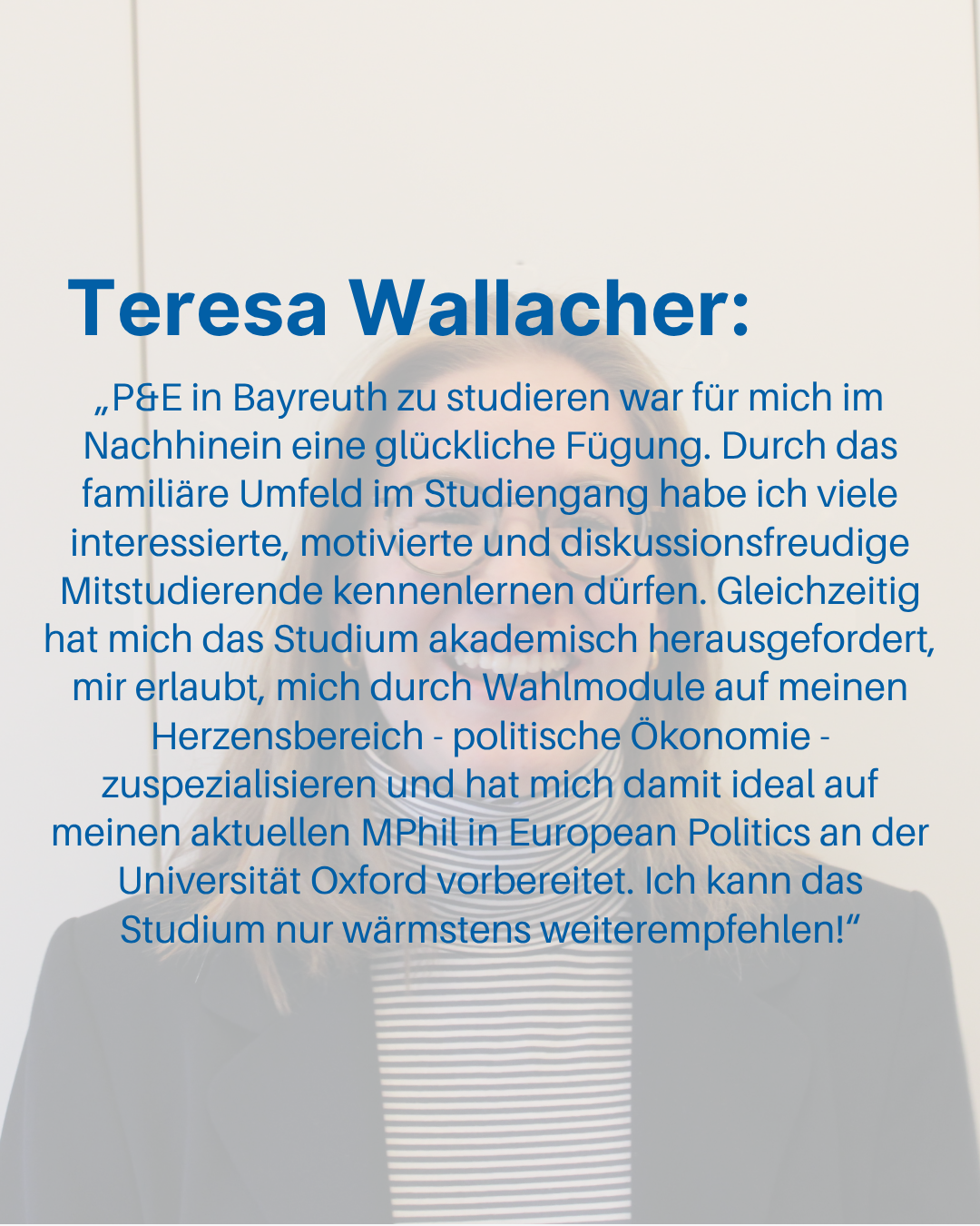 Teresa Wallacher Testimonialtext
